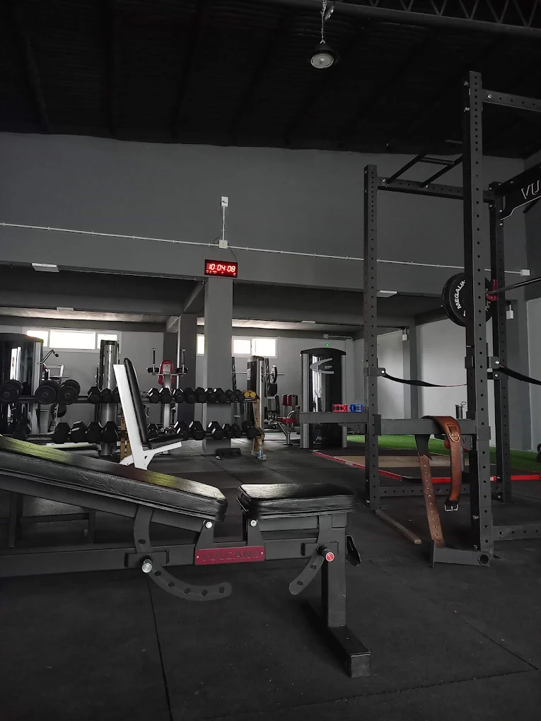 Interior de Vital, salón de musculación